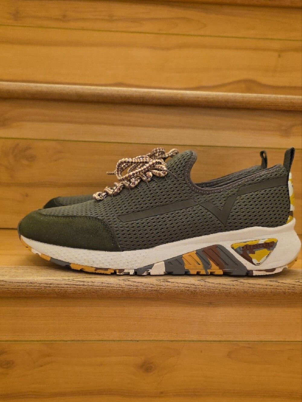Diesel Olive Night Sneakers - Picture 2 of 5